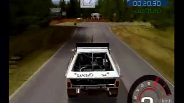 WRC Rally Evolved - Lancia Delta S4 - Desafio de bronze - Extra 1 смотреть онлайн