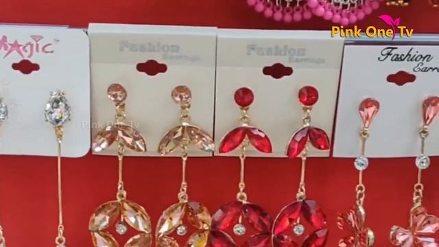 Wholesale Earrings shop | Earrings Jewellery Wholesale Market | Artificial Jewellery | Pink One Tv смотреть онлайн