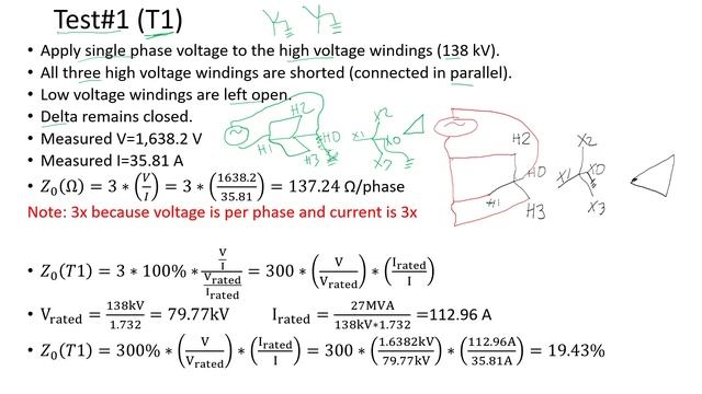 Transformer Zero Sequence Impedance Testing YNynd Part 01 смотреть онлайн
