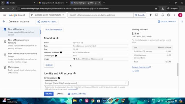 Deploy Microsoft SQL Server to Compute Engine | Arcade2024 #GSP031#arcade#goolgecloud#solution#clou смотреть онлайн