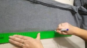 Как убрать клёш на джинсах?