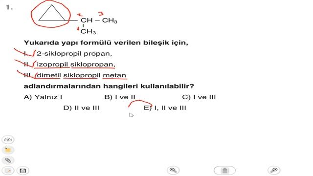 2020 Puan P-DİF AYT Kimya | 9. Fasikül | 05 Alkanlar (Parafinler) - IV смотреть онлайн