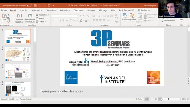 Webinar 16: Post-lesion brain changes in Parkinson’s disease models. смотреть онлайн