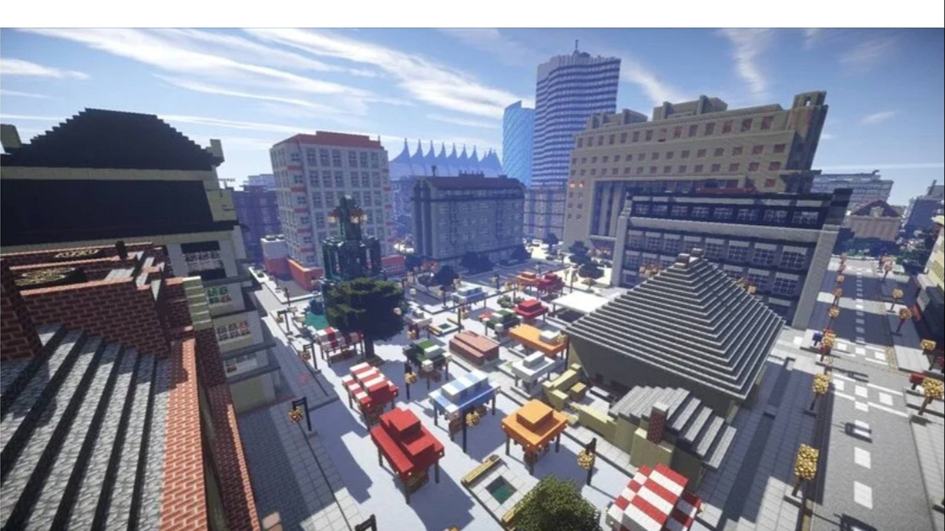 я построил мини город в майнкрафт смотреть онлайн