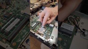 Апгрейд Acer Z3-615 разборка, чистка, замена процессор, памяти