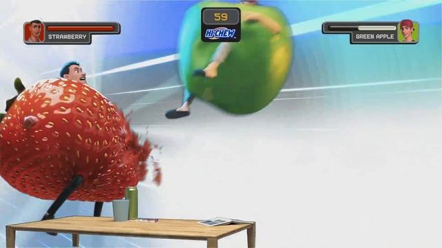 Hi-Chew Fruit Wrestlers - TV Commercial смотреть онлайн