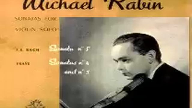 Michael Rabin - Méditation by Massenet смотреть онлайн