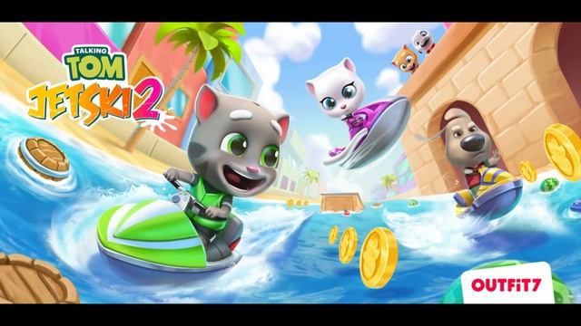TALKING TOM JET SKI 2 Gameplay | Konuşan Tom Jetski 2 | Game Walkthrough смотреть онлайн