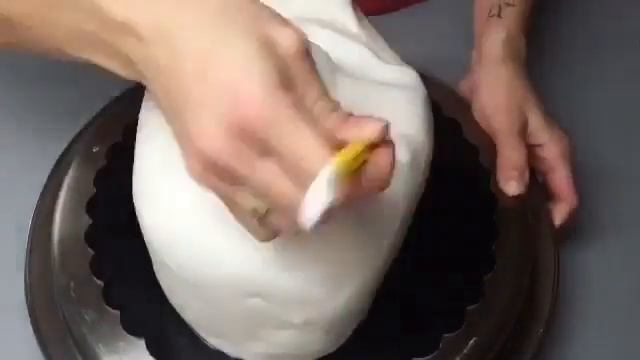 Украшение торта мастикой смотреть онлайн