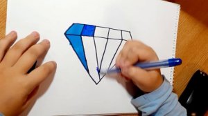 КАК НАРИСОВАТЬ КРИСТАЛЛ