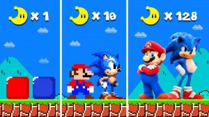 Марио против Соника! Новое противостояние! Кто реалистичней?