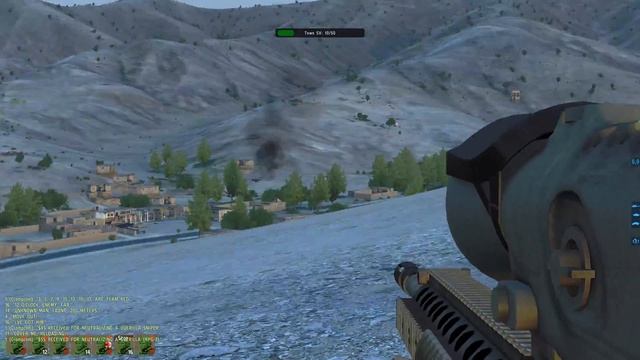 Arma 2 squad/platoon commander Blufor. смотреть онлайн