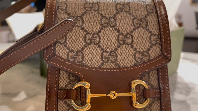 Unboxing Gucci Horsebit 1955 Mini Bag!