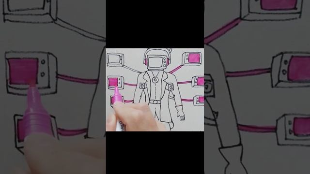 How to draw Skibidi Toilet Coloring Pages - Titan TV Woman Diorama Color New Bosses Skibidi Toilet смотреть онлайн