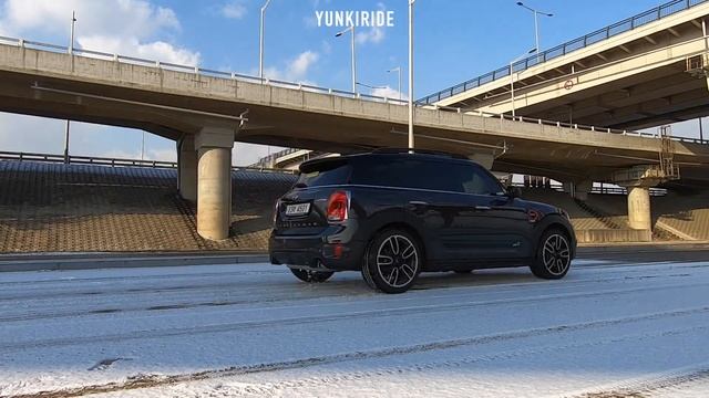 Mini Cooper countryman JCW 2.0T 4WD - Snow drift full send ! - GOPRO POV ASMR смотреть онлайн