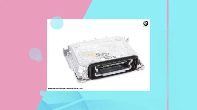 Centralita Mecanismo De Mando Luz Xenon Para BMW E81, E87, E88, E82. Original BMW