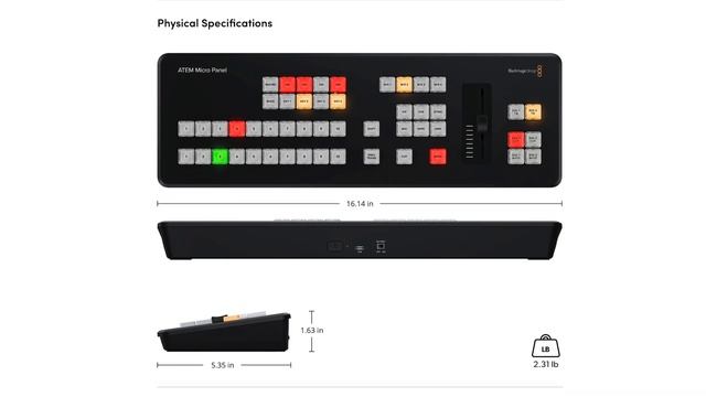 ATEM Micro Panel, 1 M/E and 2 M/E Constellation 4K // In the Loop смотреть онлайн