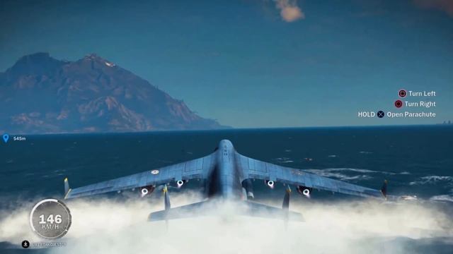 Where to take off the cargo plane in Just Cause 3
