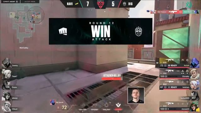 BIG vs Natus Vincere - VCT 2022: EMEA Challengers 2 - Group Stage - Game Highlights смотреть онлайн