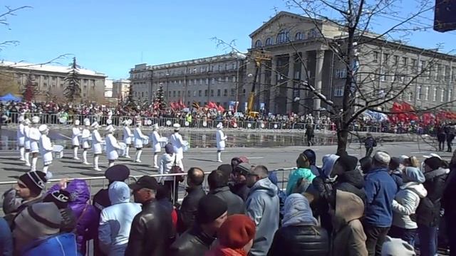 09.05.2016. День Победы в центре Красноярска. Часть 2. смотреть онлайн