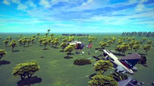 Airplane Crashes With CVR #2 (Pilot Sounds) | Besiege