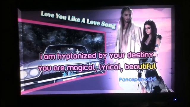 selena gomez karaoke instrumental love you like a love song смотреть онлайн