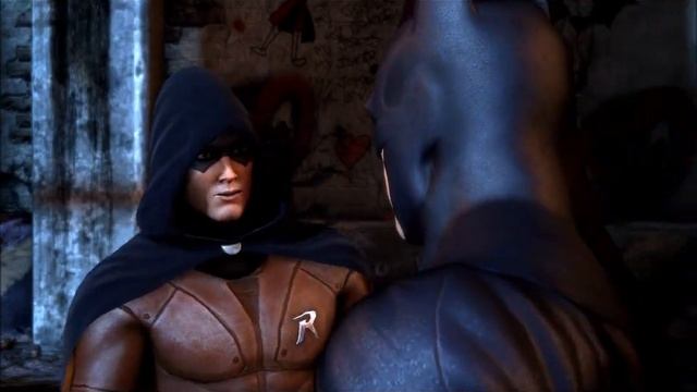 Batman Arkham City: Harley's Revenge - Robin saves Batman (german) смотреть онлайн