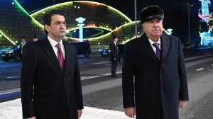 Эмомали Рахмон проверил  мост через реку Душанбинку после реконструкции