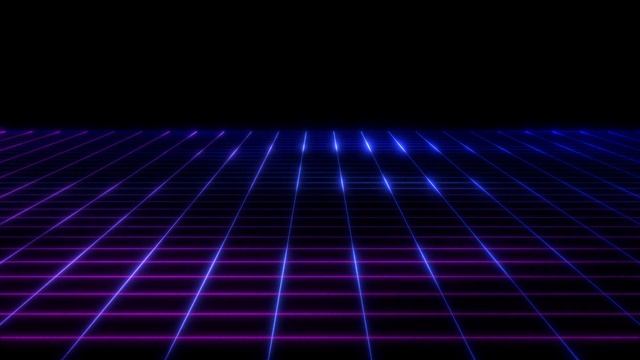 vecteezy loop futuristic neon grid line background 1944111 смотреть онлайн
