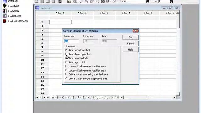 Statgraphics Sampling Distribution Procedure смотреть онлайн