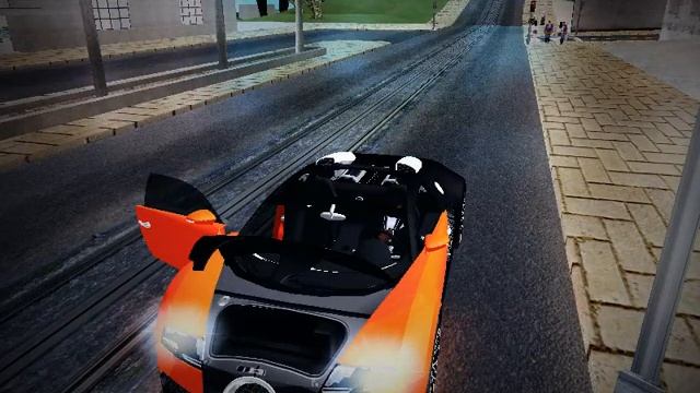 Gta san andreas mod:: Bugatti Veyron 16.4 (ThunderMAX) смотреть онлайн