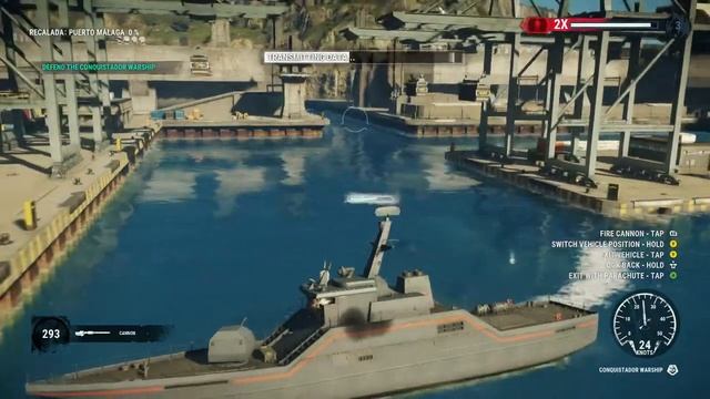 Just Cause 4 Defend The Conquistador Warship