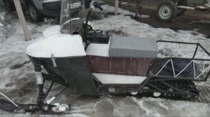 Самодельный снегоход с двигателем лифан 13л.с.