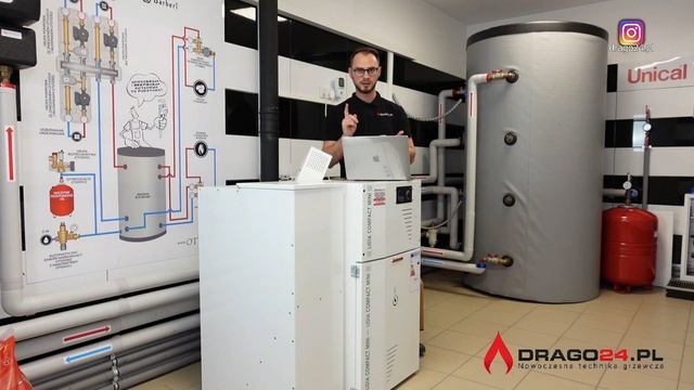 JAK SPALAĆ MNIEJ PELLETU? | KOCIOŁ NA PELLET LIDIA MINI 10 kW + BUFOR 1000 L | смотреть онлайн