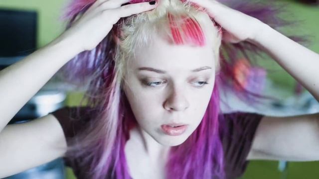 Фиолетовые волосы || Crazy Color смотреть онлайн