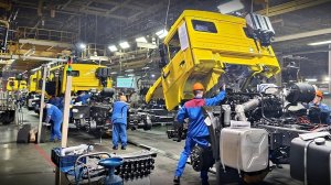 КАМАЗ. Главный конвейер. Как работает? Что производит?