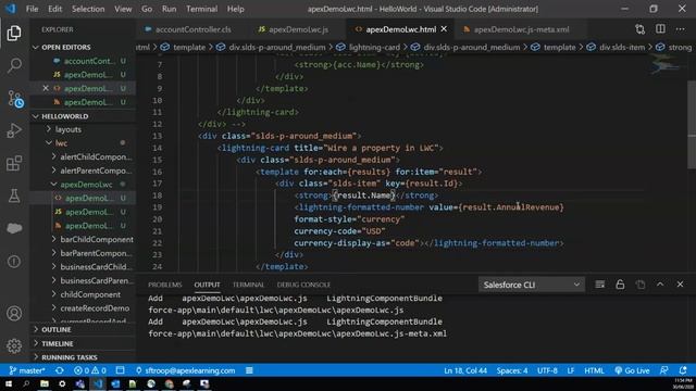 Call Apex Method From LWC | Lightning Web Component PART 16 смотреть онлайн