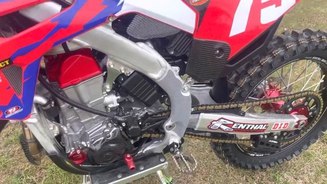 CRF450RWE 2023 works edition with extras смотреть онлайн