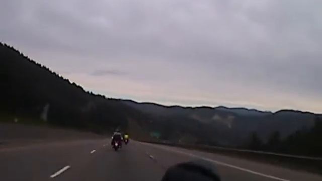 Honda ST1300 Motorcycle Group Ride