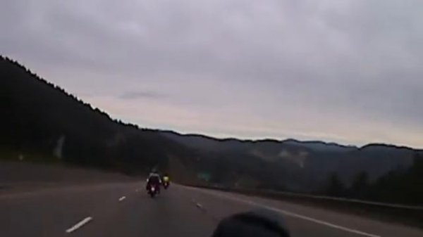 Honda ST1300 Motorcycle Group Ride