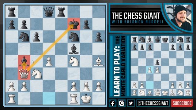 Chess Openings: Learn to Play the Monte Carlo Variation! смотреть онлайн