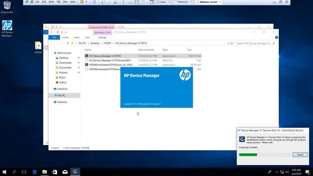 HPDM Quick Install смотреть онлайн