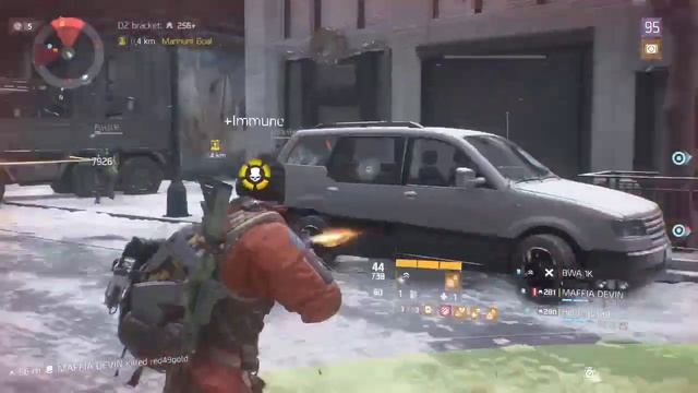 EPIC Manhunt Vs Server Fight!! The Division 1.8.2