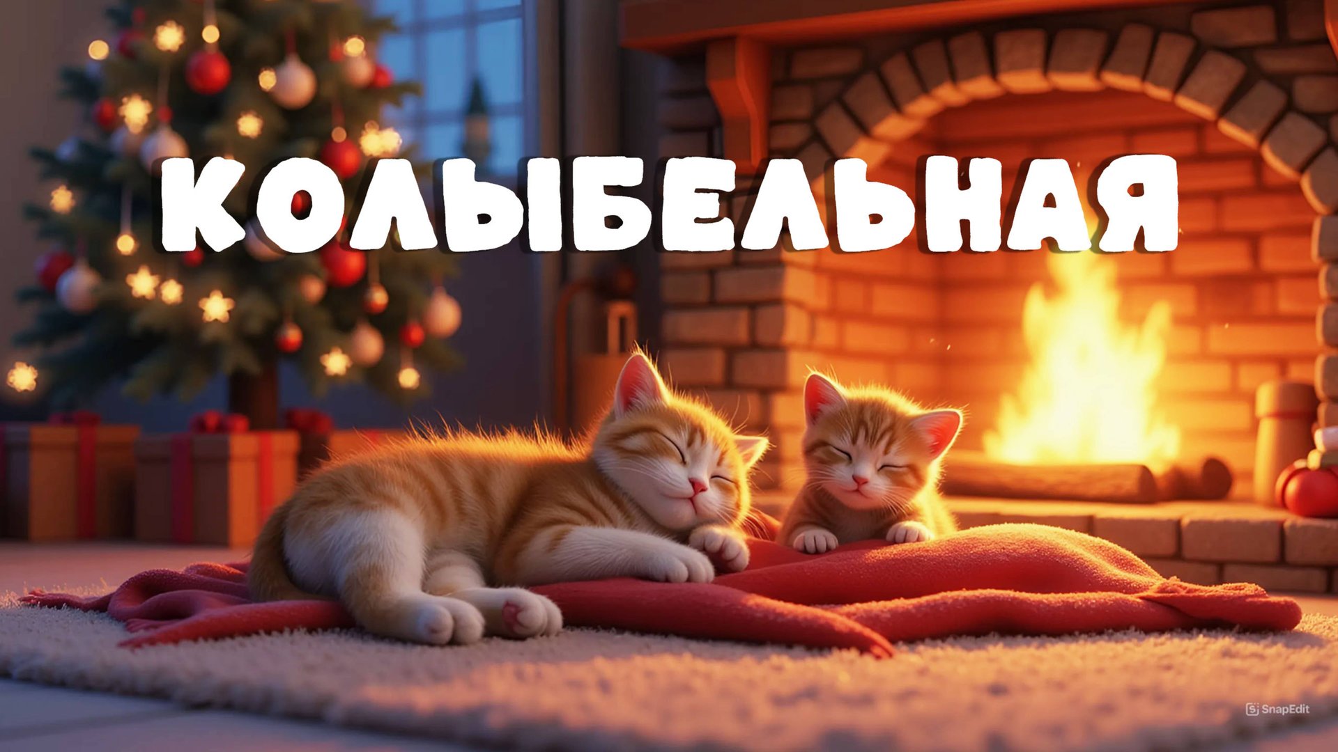 НОВОГОДНЯЯ КОЛЫБЕЛЬНАЯ ДЛЯ ДЕТЕЙ смотреть онлайн