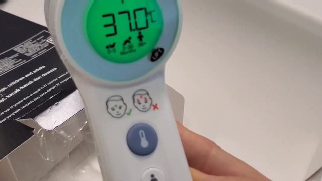 Unboxing Braun No Touch Forehead Thermometer BNT400 | Can Be Used To Measure Food Temperature смотреть онлайн