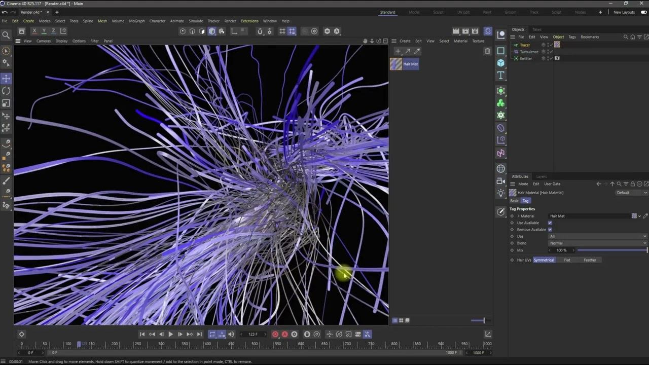 Урок 3 13 2 способы визуализации системы частиц в Cinema 4D смотреть онлайн