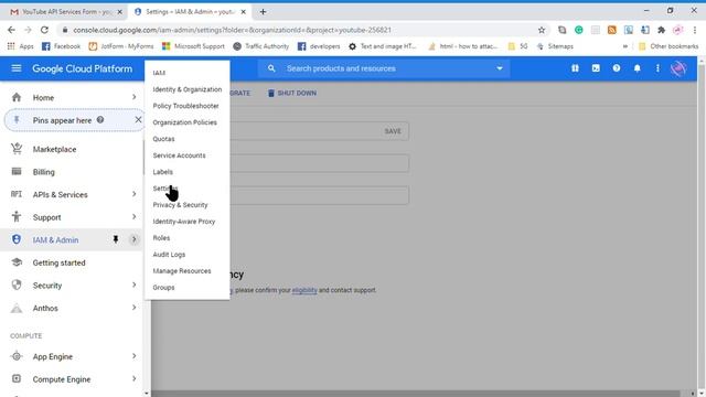 Settings – IAM & Admin – youtube – Google Cloud Platform Google Chrome 2020 07 23 23 40 30 смотреть онлайн