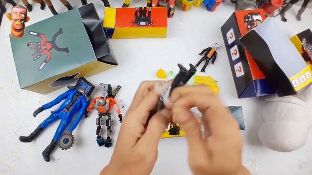 Skibidi toilet speakerman lego vs camera catnap man bob yes,titan tv man women action figure 34 смотреть онлайн