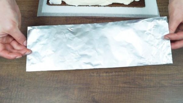 How to make a giant Kinder Pingui cake. Real homemade Kinder Pingui