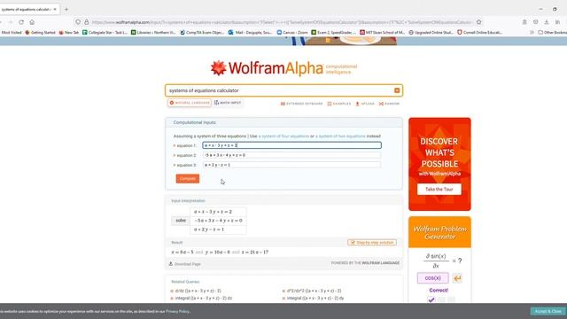 KVL KCl Example 1 Simultaneous Equations Google Wolfram Alpha смотреть онлайн